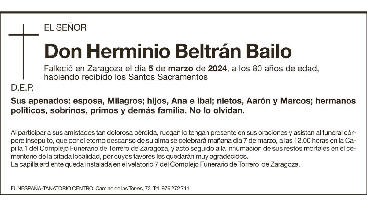 Herminio Beltrán Bailo