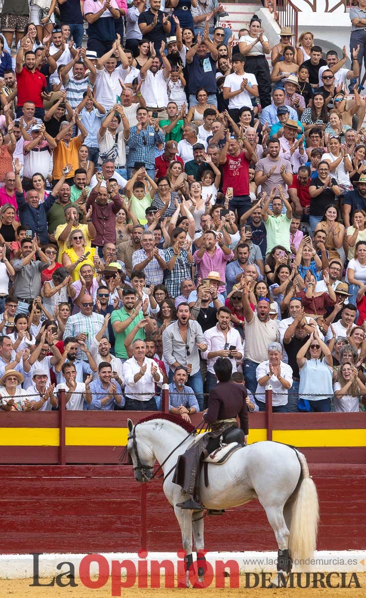 Corrida de Rejones en la Feria Taurina de Murcia (Andy Cartagena, Diego Ventura, Lea Vicens)