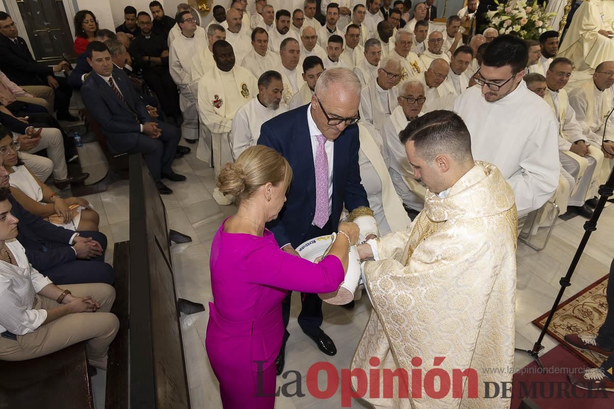 Así se ha vivido la ordenación sacerdotal de Miguel Tovar Fernández en la pedanía molinense de Torrealta