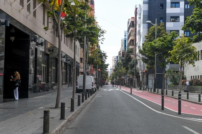 30-03-20  LAS PALMAS DE GRAN CANARIA. CIUDAD. LAS PALMAS DE GRAN CANARIA. Ciudad vacía.  Fotos: Juan Castro.