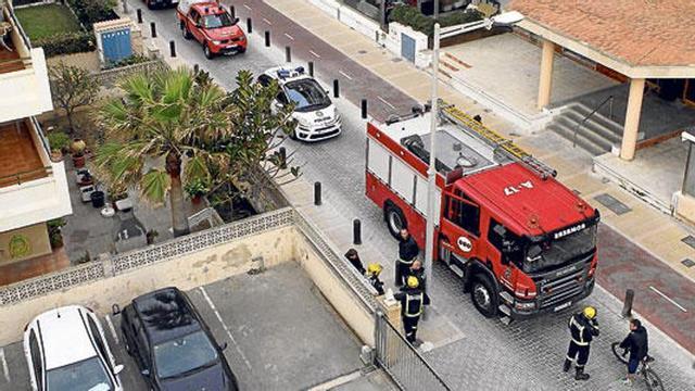 Fuga de gas: susto en s´Arenal.