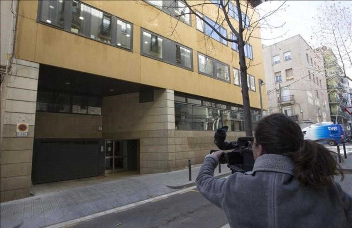 Fachada del colegio de los Maristas de Sants-Les Corts, en Barcelona. Fachada del colegio de los Maristas de Sants-Les Corts, en Barcelona.