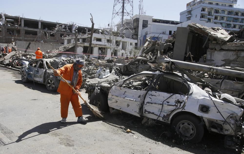 Ataque terrorista en Kabul