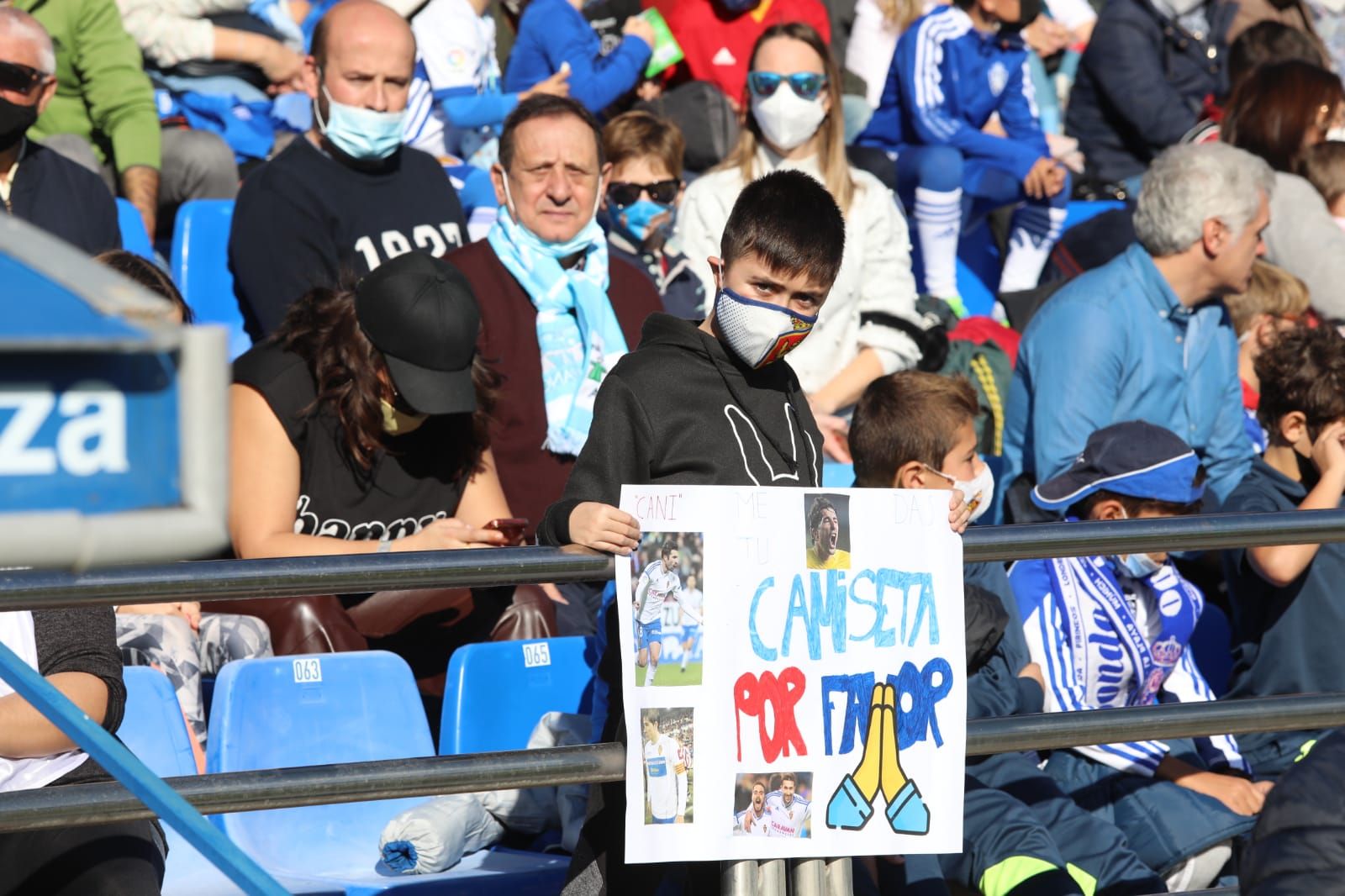 FOTOGALERÍA | El partido de Aspanoa vuelve a poblar La Romareda