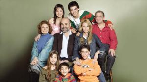 Los protagonistas de ’Los Serrano’. /