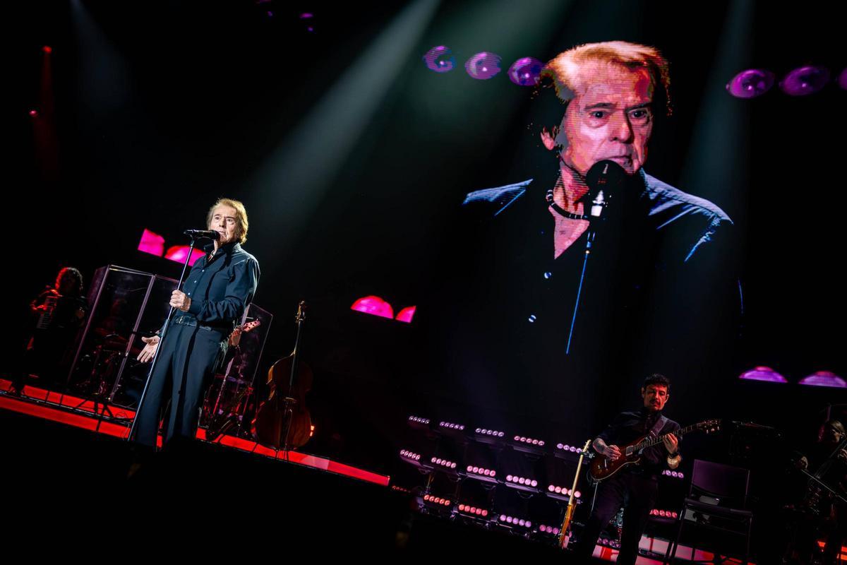 Concierto de Raphael en el Palau Sant Jordi