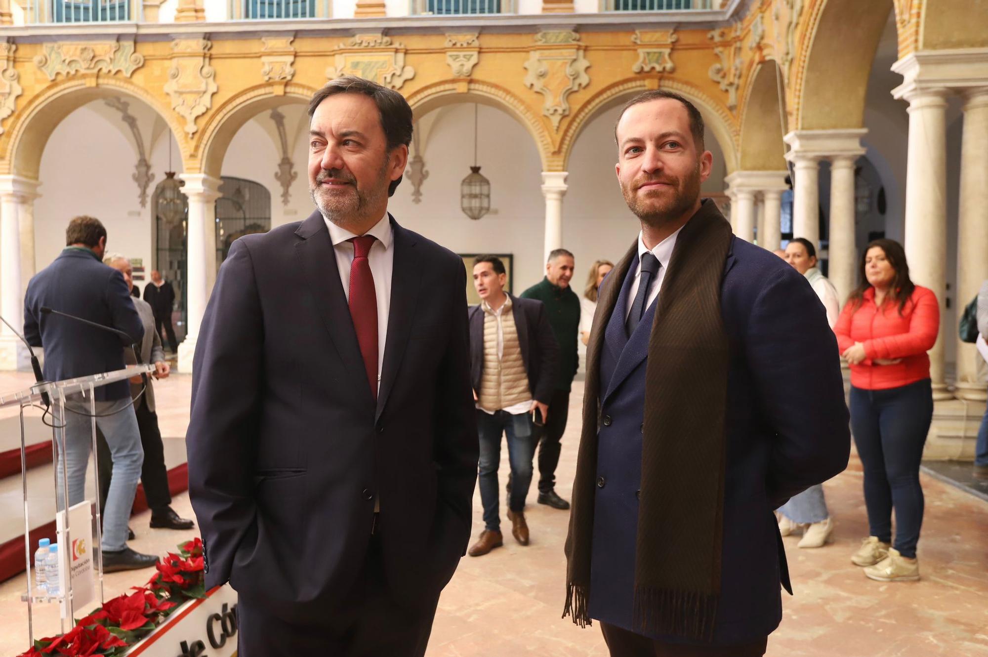 La firma del convenio entre la Diputación y el Córdoba CF, en imágenes