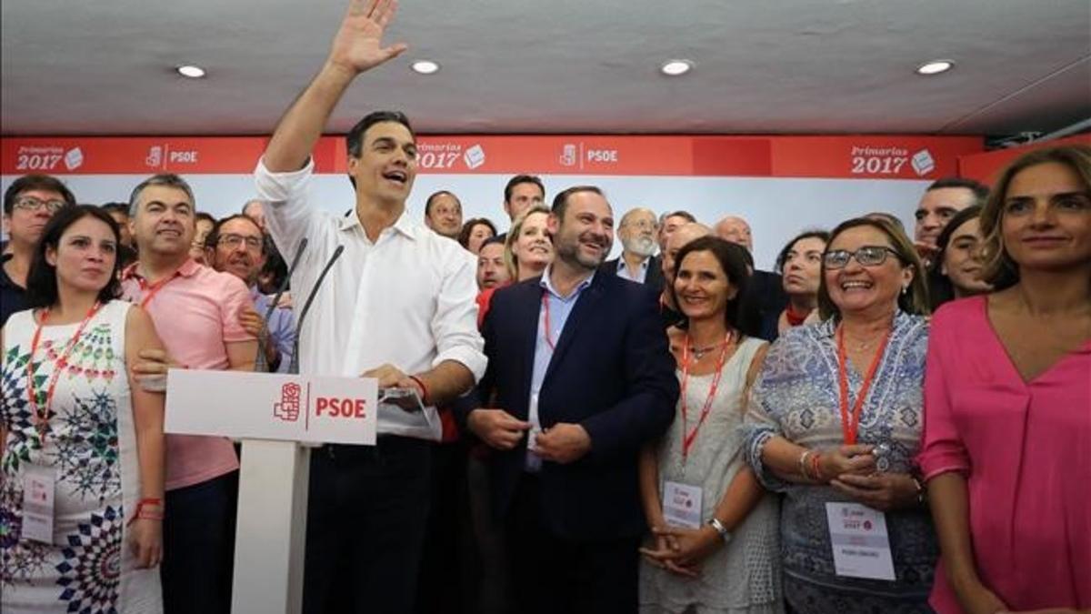 Pedro Sánchez, el vencedor.