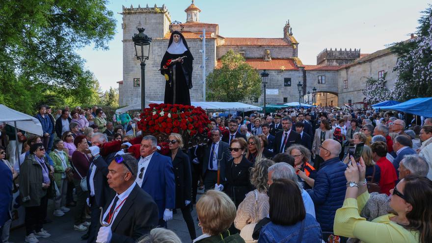 Santa Rita llena Vilagarcía de devoción, fiesta y tradición