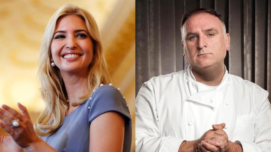 Agrio enredo entre José Andrés e Ivanka Trump