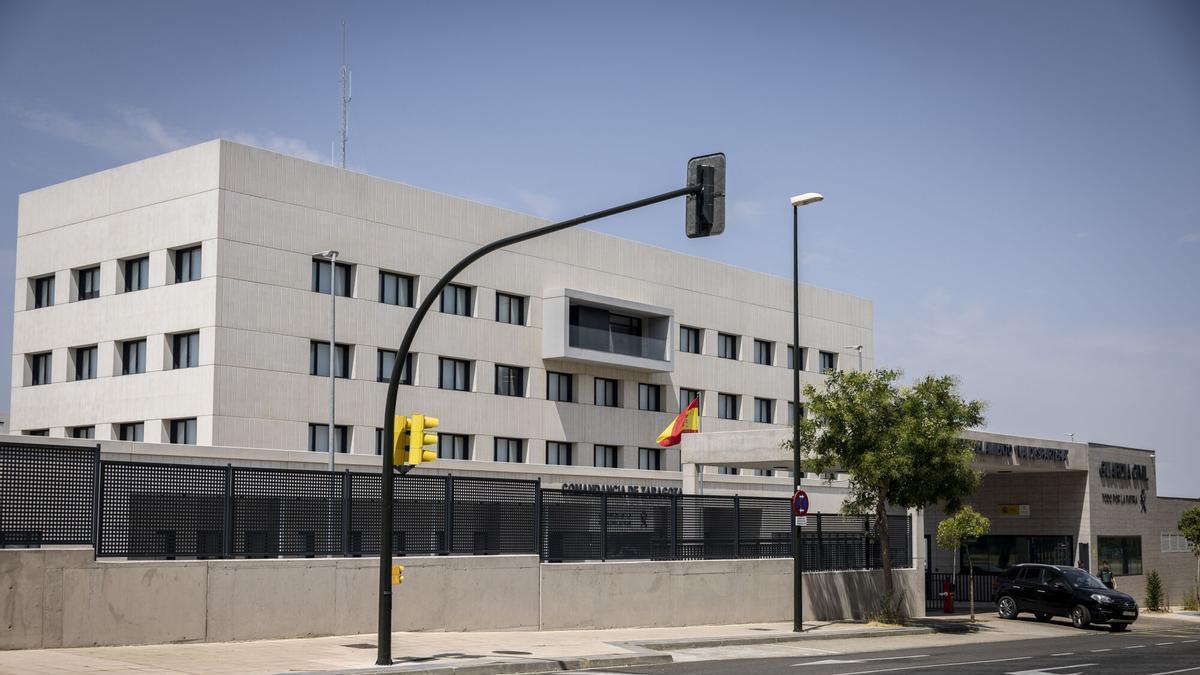 La Comandancia de la Guardia Civil en Valdespartera, esta semana.