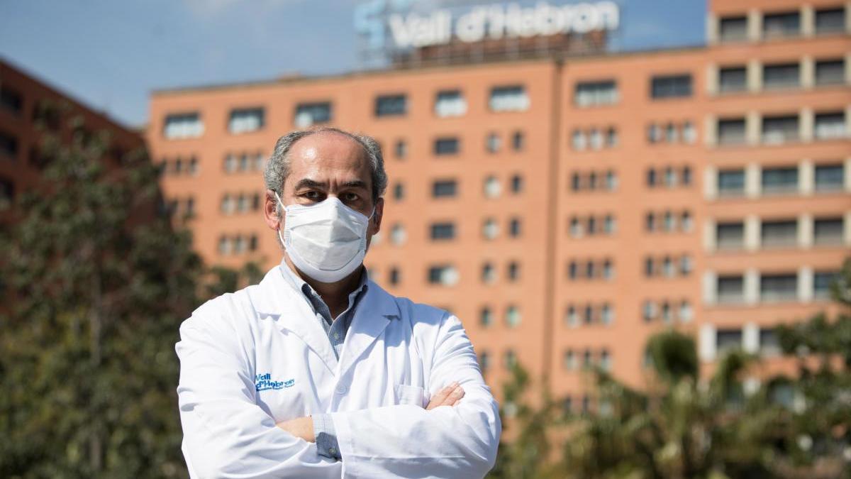 Benito Almirante, jefe del Servicio de Enfermedades Infecciosas de Vall d&#039;Hebron.