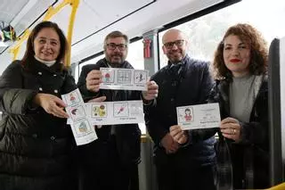 Aucorsa colocará pictogramas para personas con autismo y el autobús será gratis para acompañantes de discapacitados