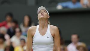 Sharapova, en Wimbledon.