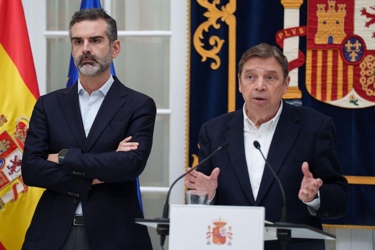 Luis Planas y Ramón Fernández-Pacheco