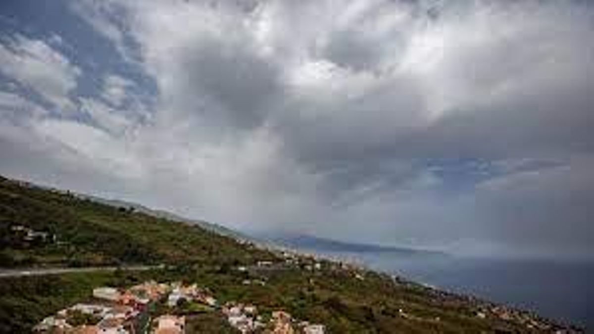 Jornada de cielos cubiertos en Tenerife.