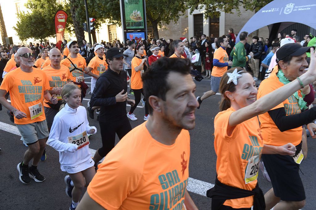 La San Silvestre 2025 en Murcia, en fotografías