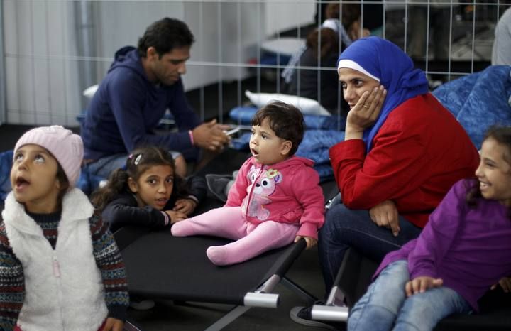 Algunas familias sirias ya han encontrado acomodo en la localidad alemana de Hamm tras su larga travesía por la Europa del Este