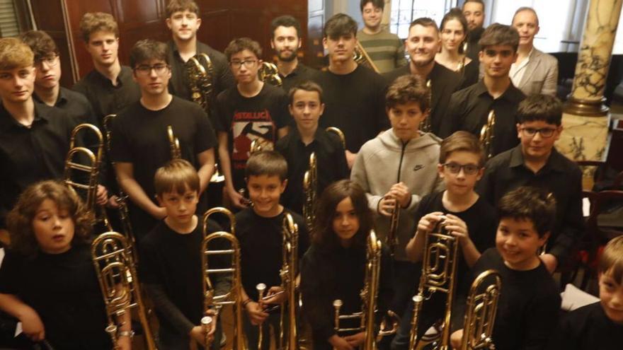 Cumbre de trombonistas en el Conservatorio de Avilés este fin de semana