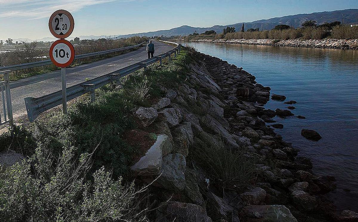 Desembocadura del río Seco de Castelló.