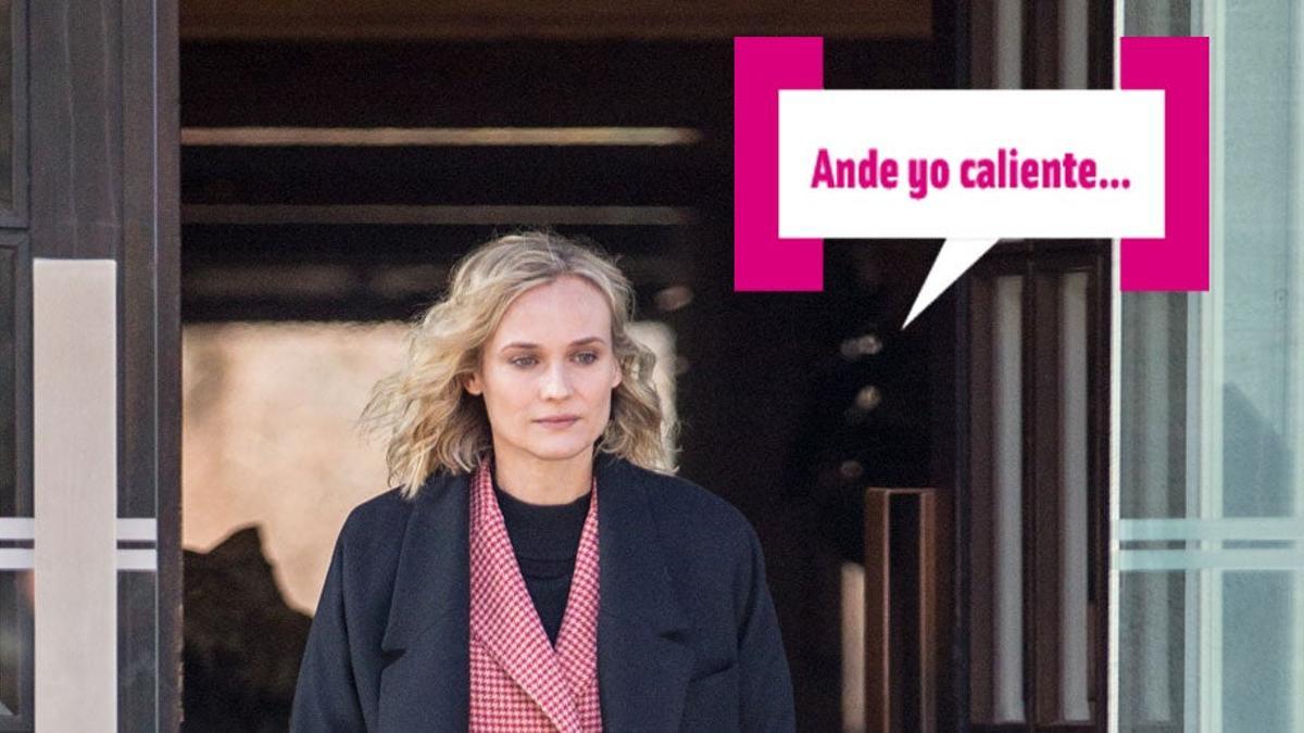 Diane Kruger tiene un abrigo de Mango que tú vas a querer copiar