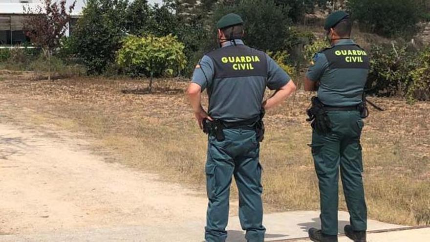 Agentes de la Guardia Civil en Mallorca.