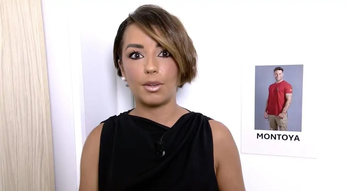 Anita antes de conocer que Montoya no había aparecido para su reencuentro