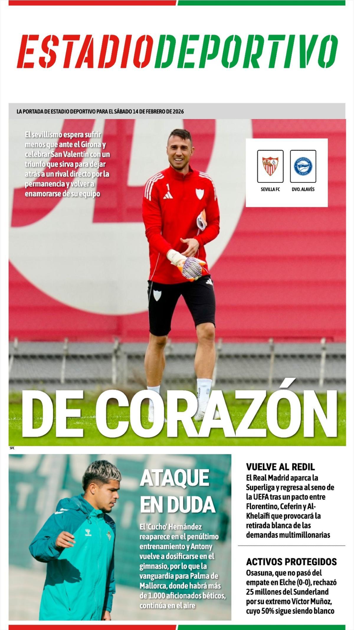 Estas son las portadas de la prensa deportiva de hoy Estas son las portadas de la prensa deportiva de hoy