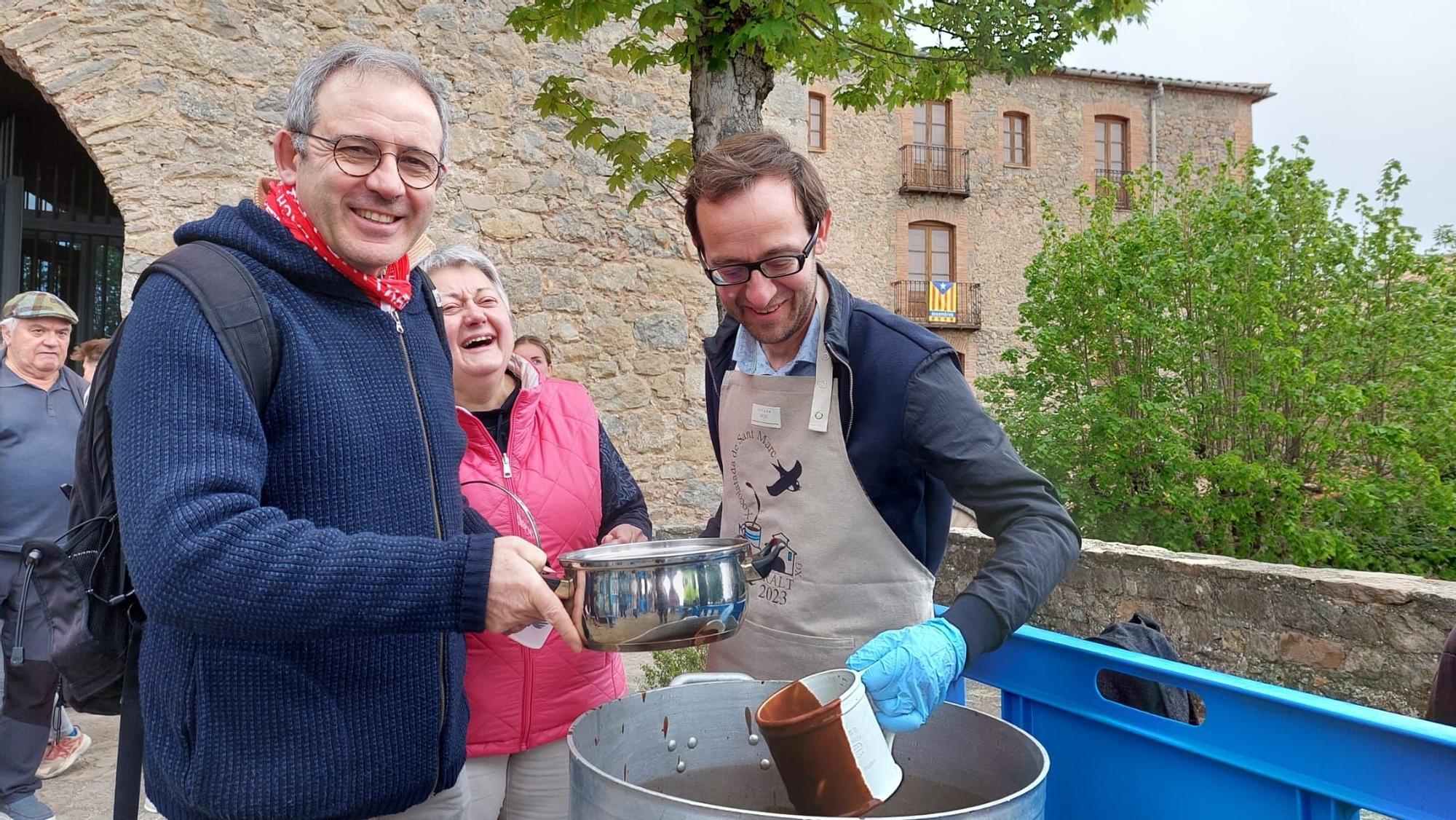 Repartiment de la xocolata