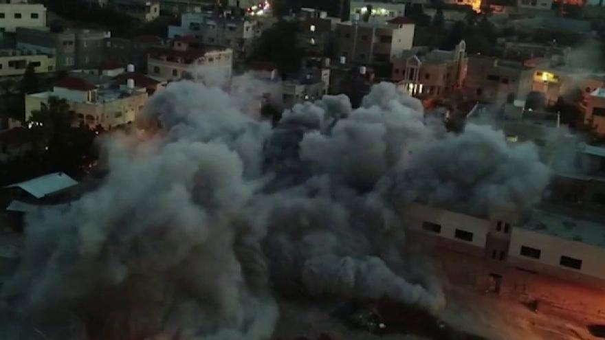 La demolición controlada de la casa de un palestino por parte de Israel provoca disturbios en la Cisjordania.