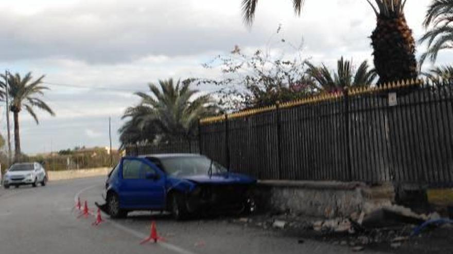 El tramo de carretera desde la Ronda Sur hasta Las Bayas concentró ayer tres siniestros en distintos puntos kilométricos.