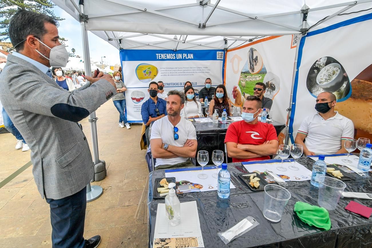 Feria del queso en Teror