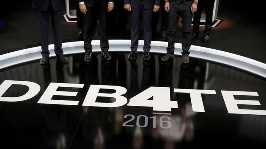 Así será el debate electoral a cuatro de RTVE