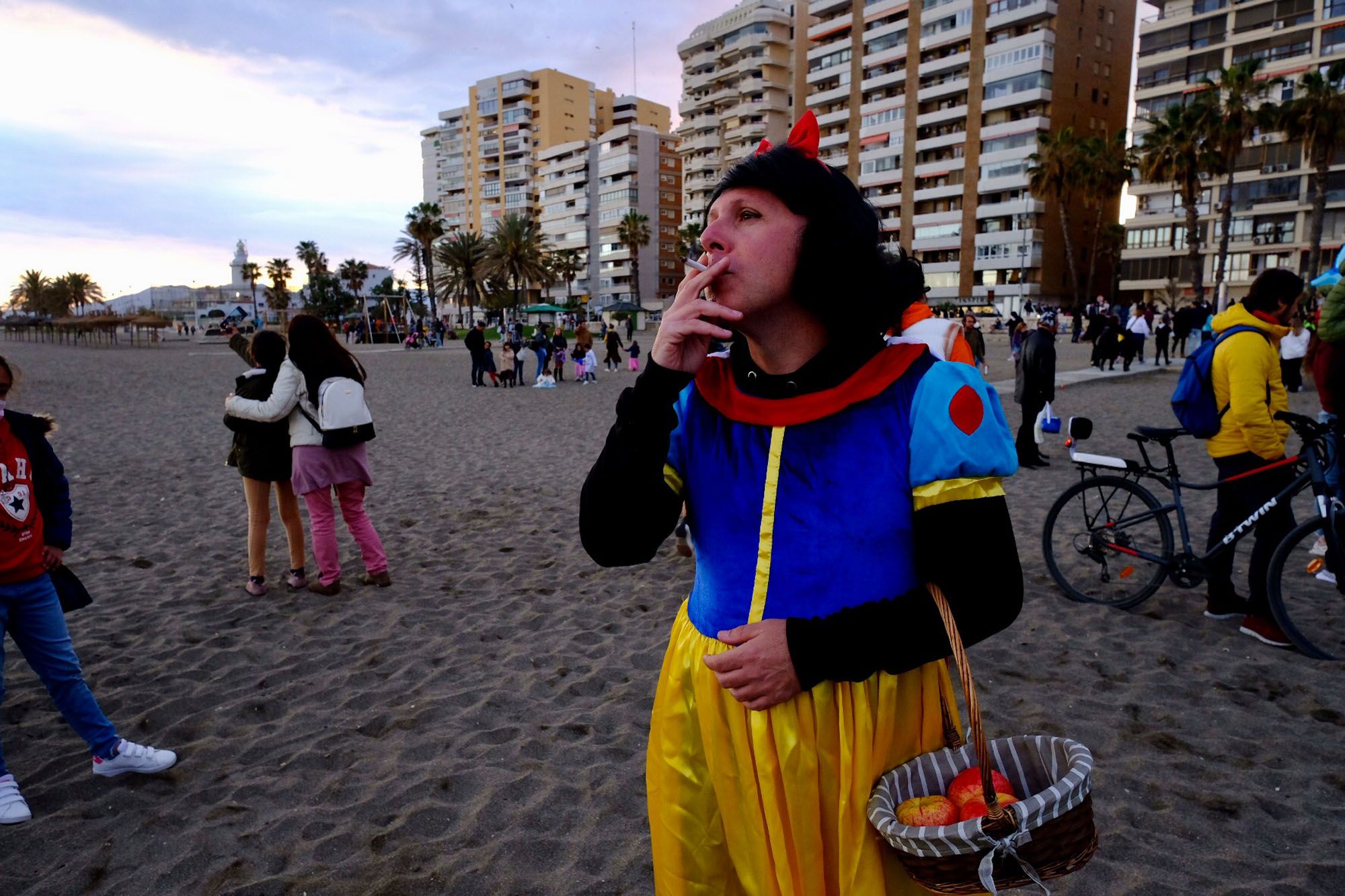 Las imágenes del Entierro del Boquerón del Carnaval de Málaga 2022