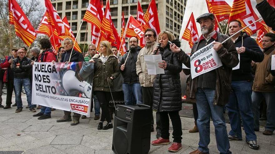 CCOO exige la derogación del artículo que limita el derecho de huelga