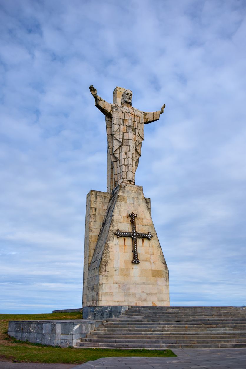 El monumento al Sagrado Corazón de Jesús