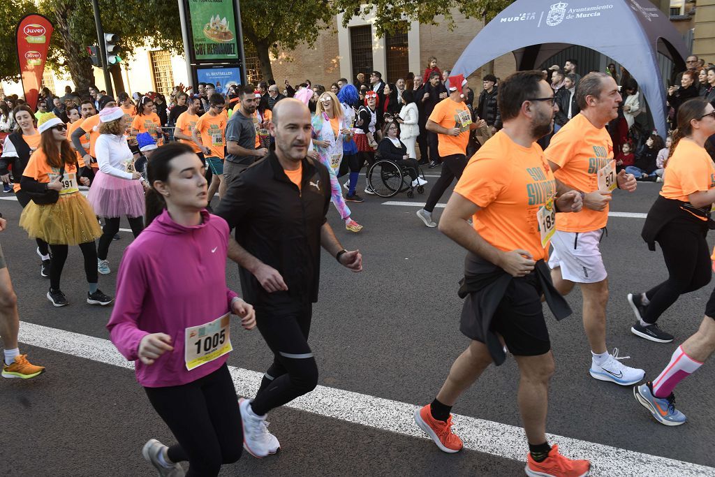 La San Silvestre 2025 en Murcia, en fotografías