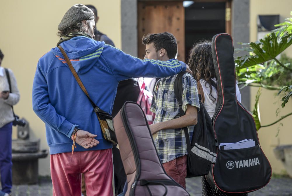 Alumnos de Arucas escenifican el drama de Cuba