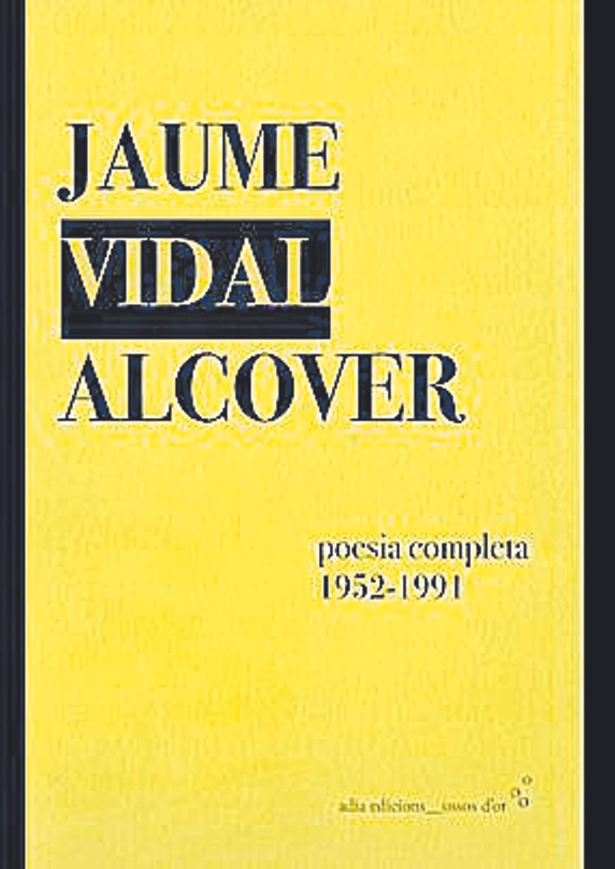 Portada del llibre: Poesia Completa, de Jaume Vidal Alcover.