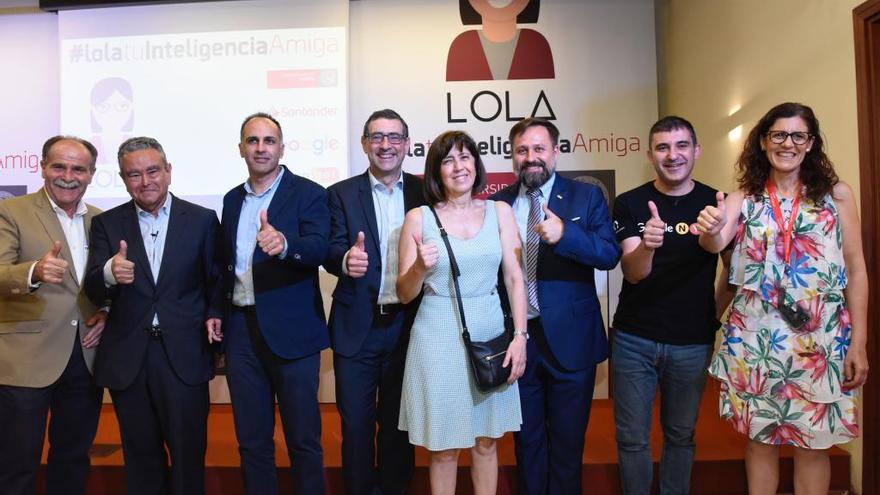 Un momento de la presentación de Lola.