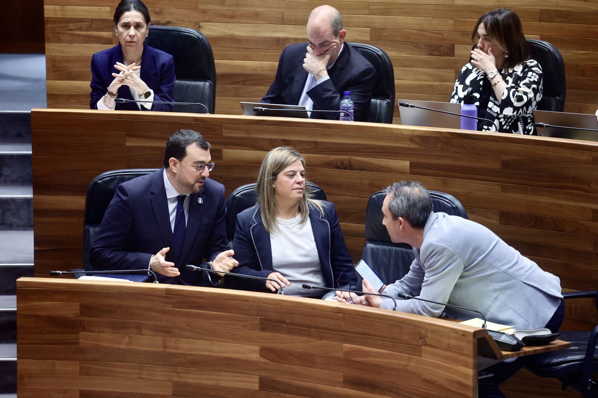 Así fue la sesión de control al Gobierno en la Junta del Principado