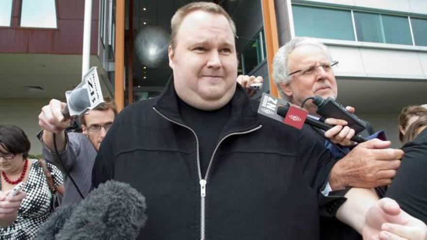 Denuncian al fundador de Megaupload por piratería