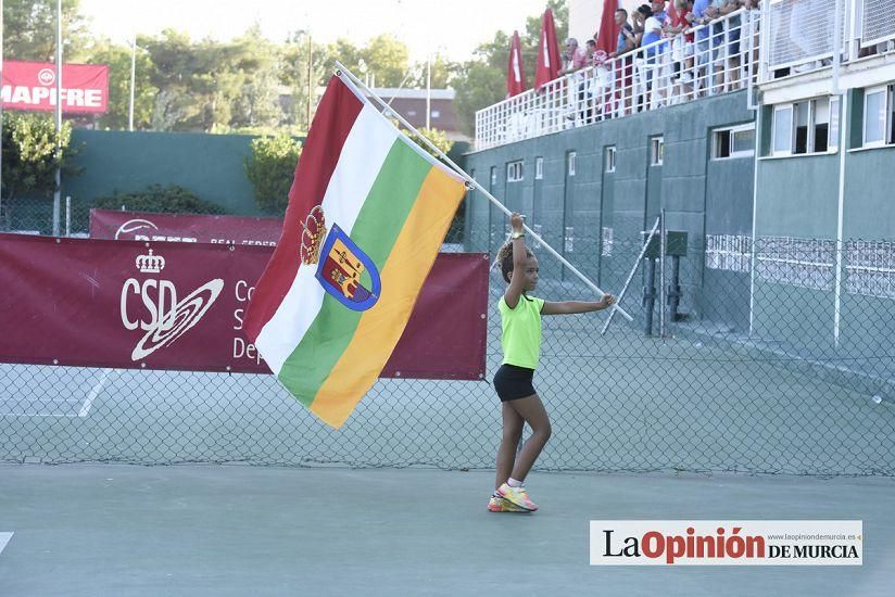 Inauguración del Campeonato Nacional de Tenis Alevín en el Club Cordillera