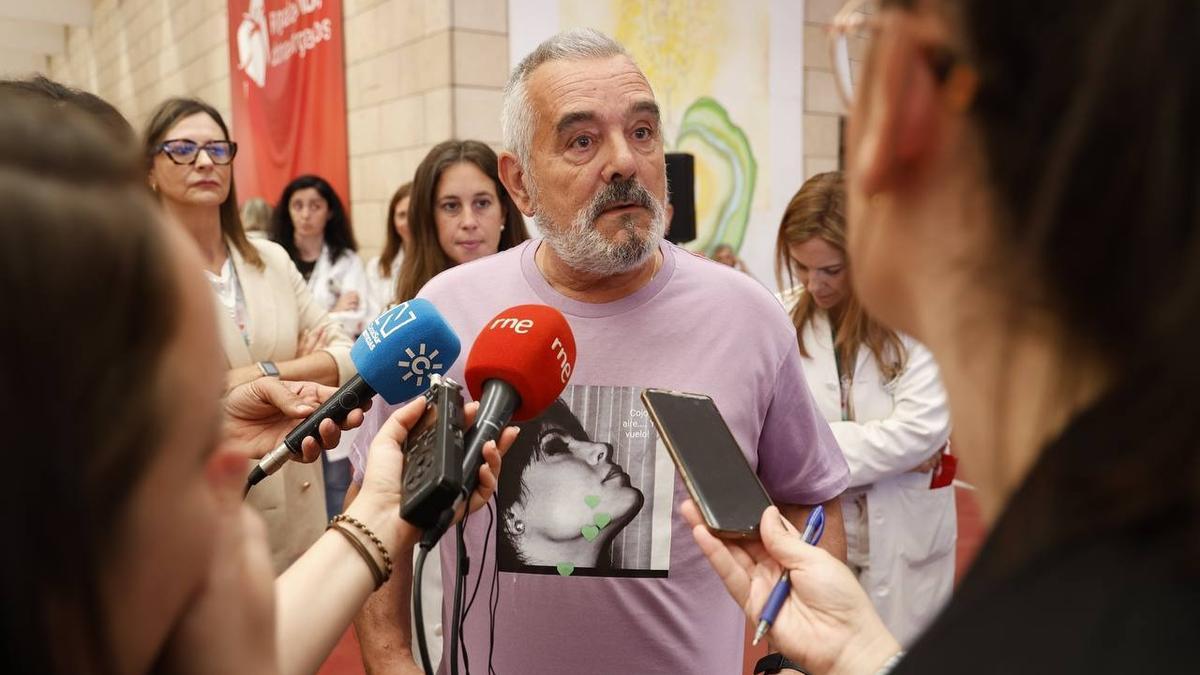 Eugenio Aroca cuenta la gesto de su hija María Jesús.