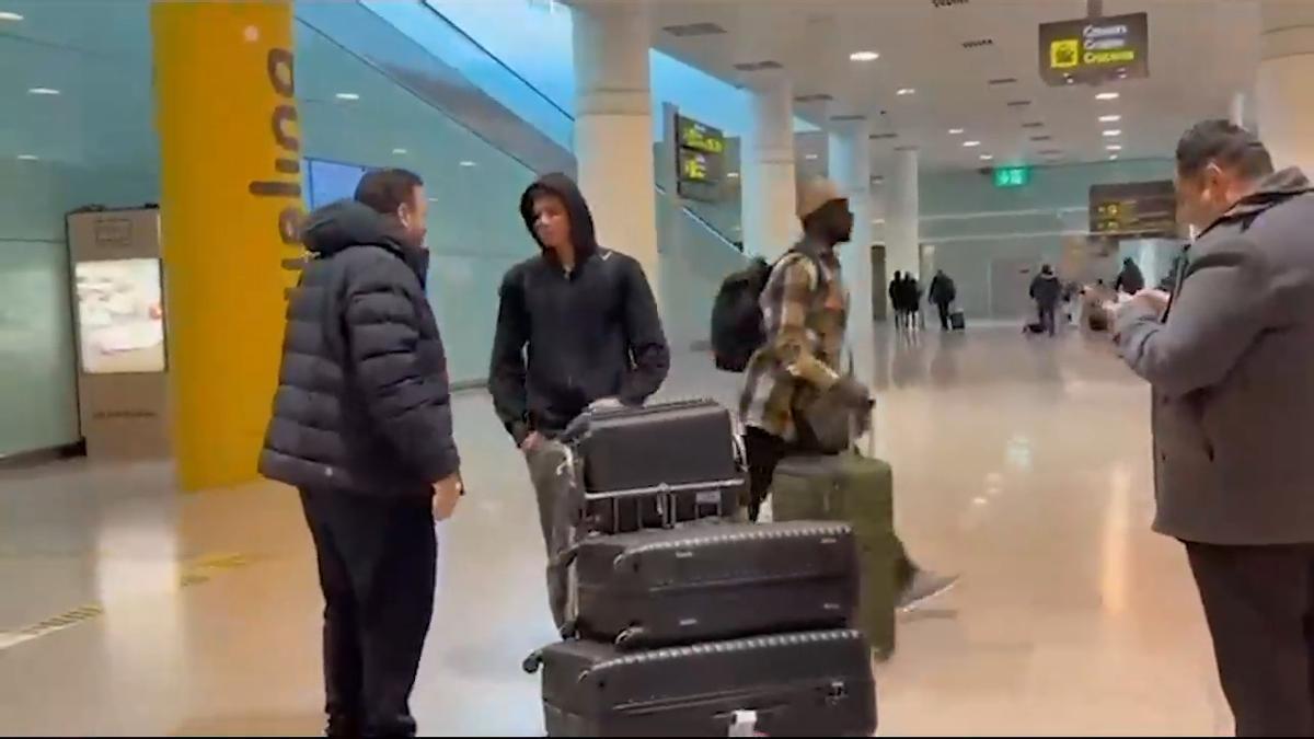 ¡Hamza Abdelkarim ya está en Barcelona