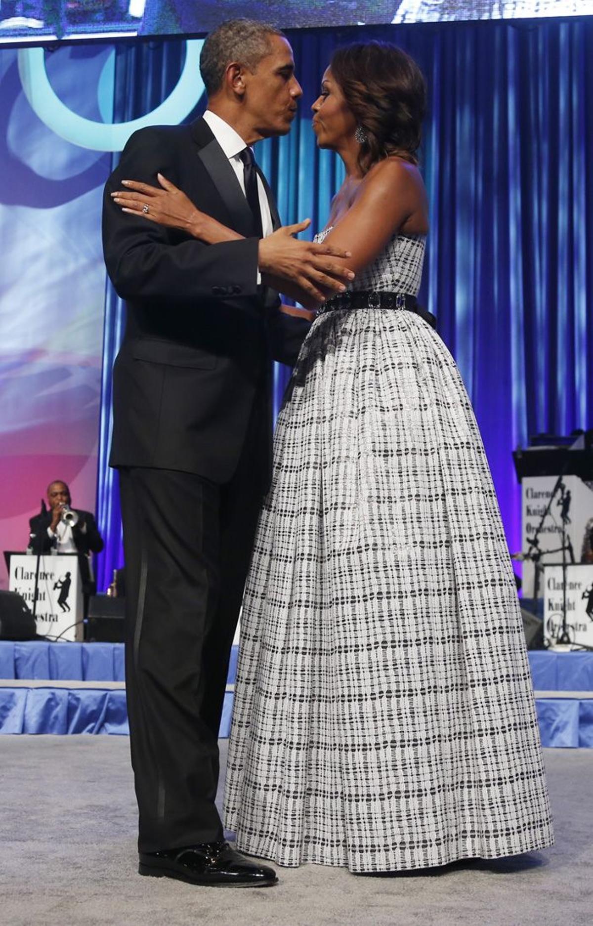 Barack y Michelle Obama, pedida y discusión