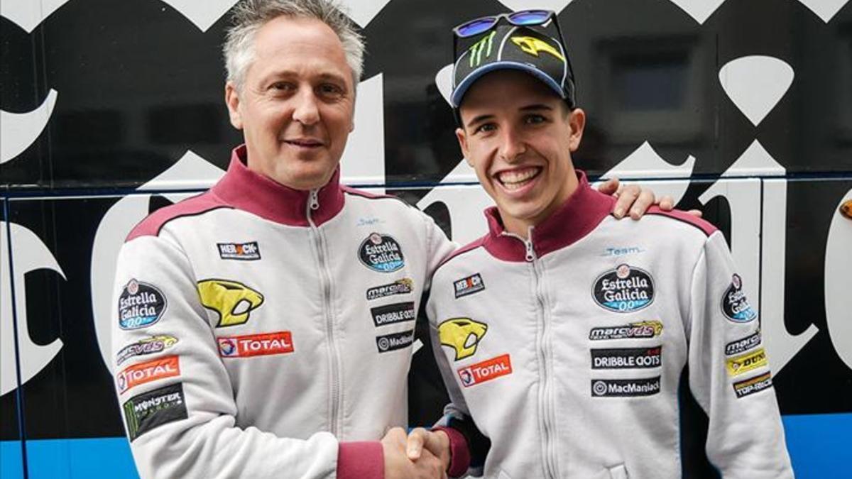 Alex Marquez y Michael Bartholemy