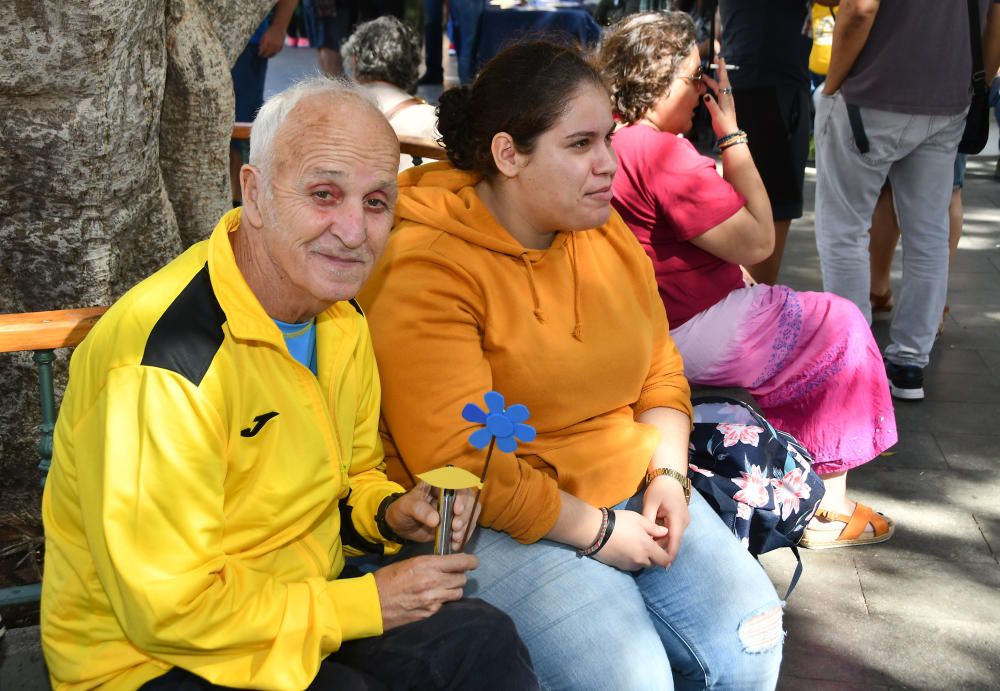 10/10/2019 AGÜIMES. Día Mundial Salud Mental en la plaza del Rosario de Agüimes. Fotógrafa: YAIZA SOCORRO.  | 10/10/2019 | Fotógrafo: Yaiza Socorro