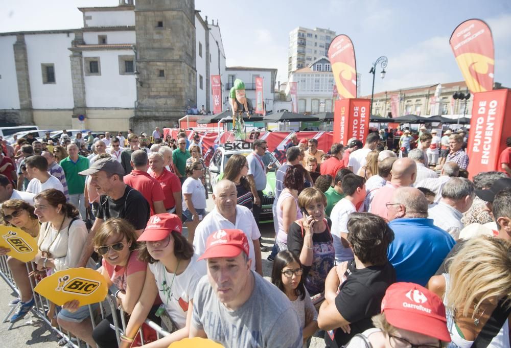 La Vuelta 2016 abarrota Betanzos