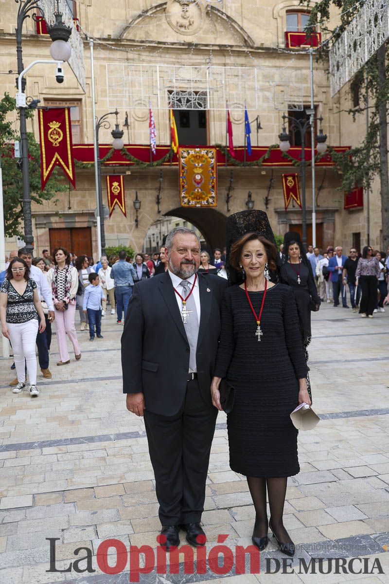 Fiestas de Caravaca: Procesión de regreso a la Basílica